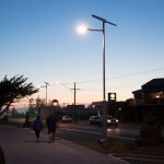 solar street lights with smart control systems at lakes entrance VIC