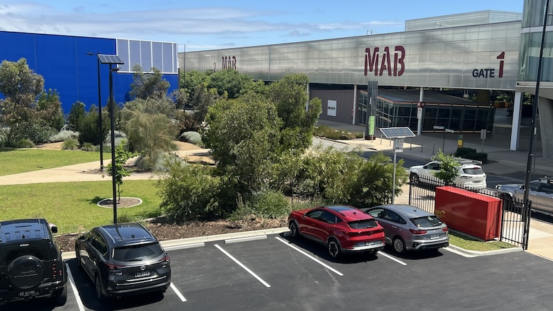 solar car park lights